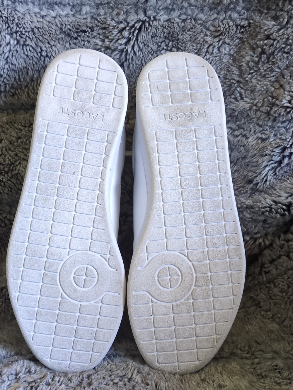 Lacoste Men’s Hydez White & Green Leather Sneaker Sz 9 - Picture 3 of 5
